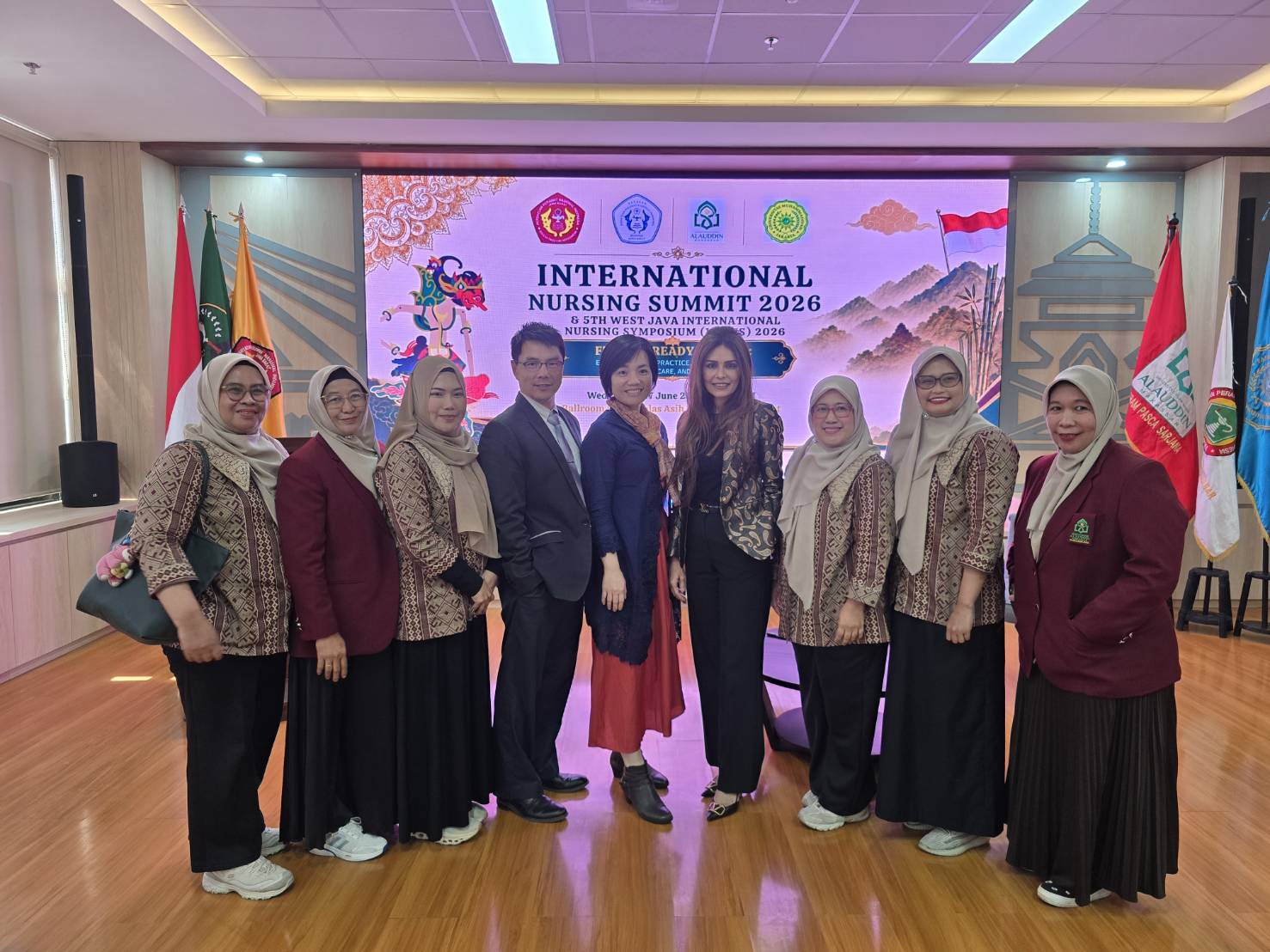 張萬榮教授與團隊參訪 Universitas Negeri Jakarta 與 Taiwan Education Center